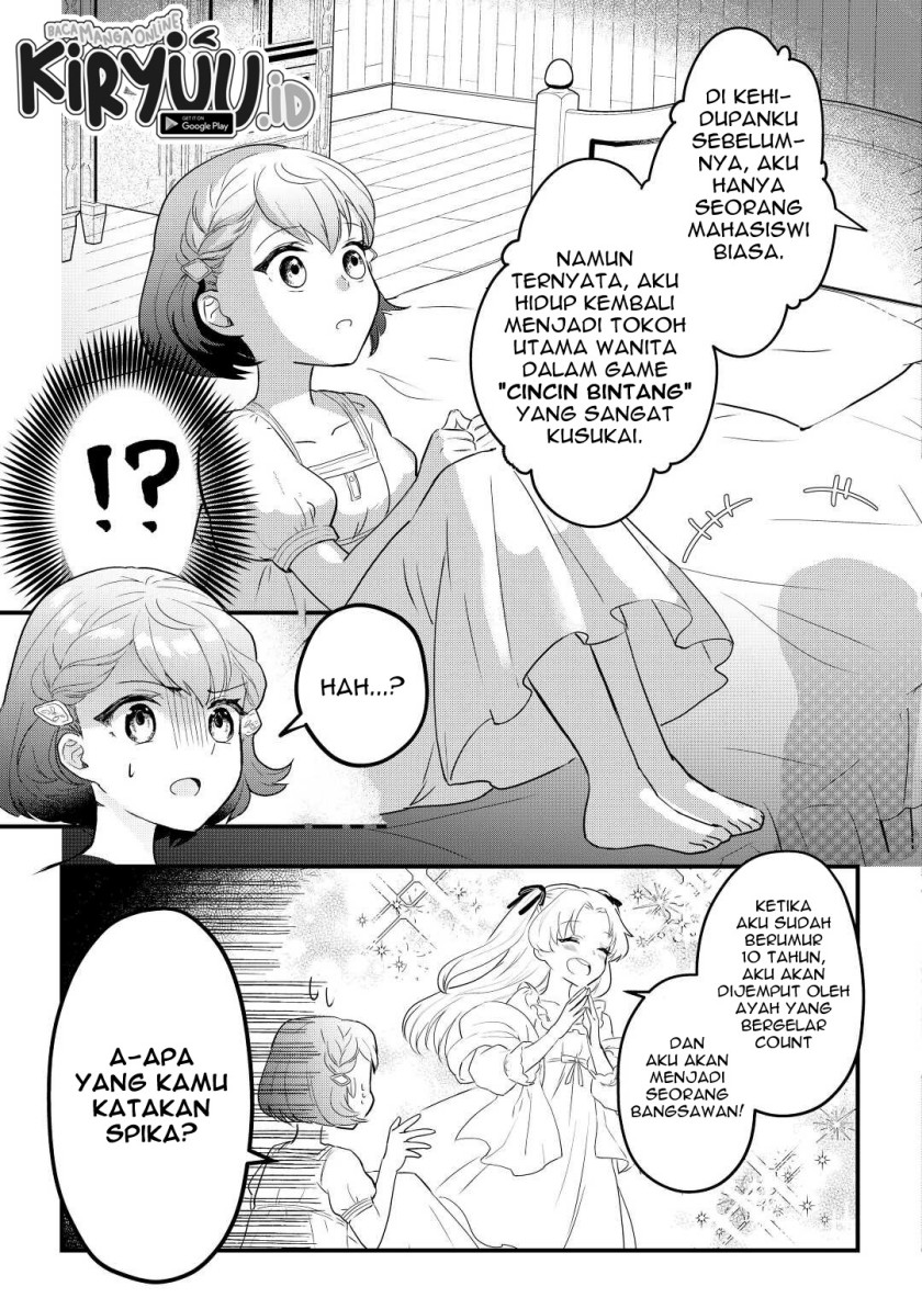Mob Nanoni Makikomarete Imasu ~Ouji no Ibukuro wo Tsukandarashii~ Chapter 01 Bahasa Indonesia