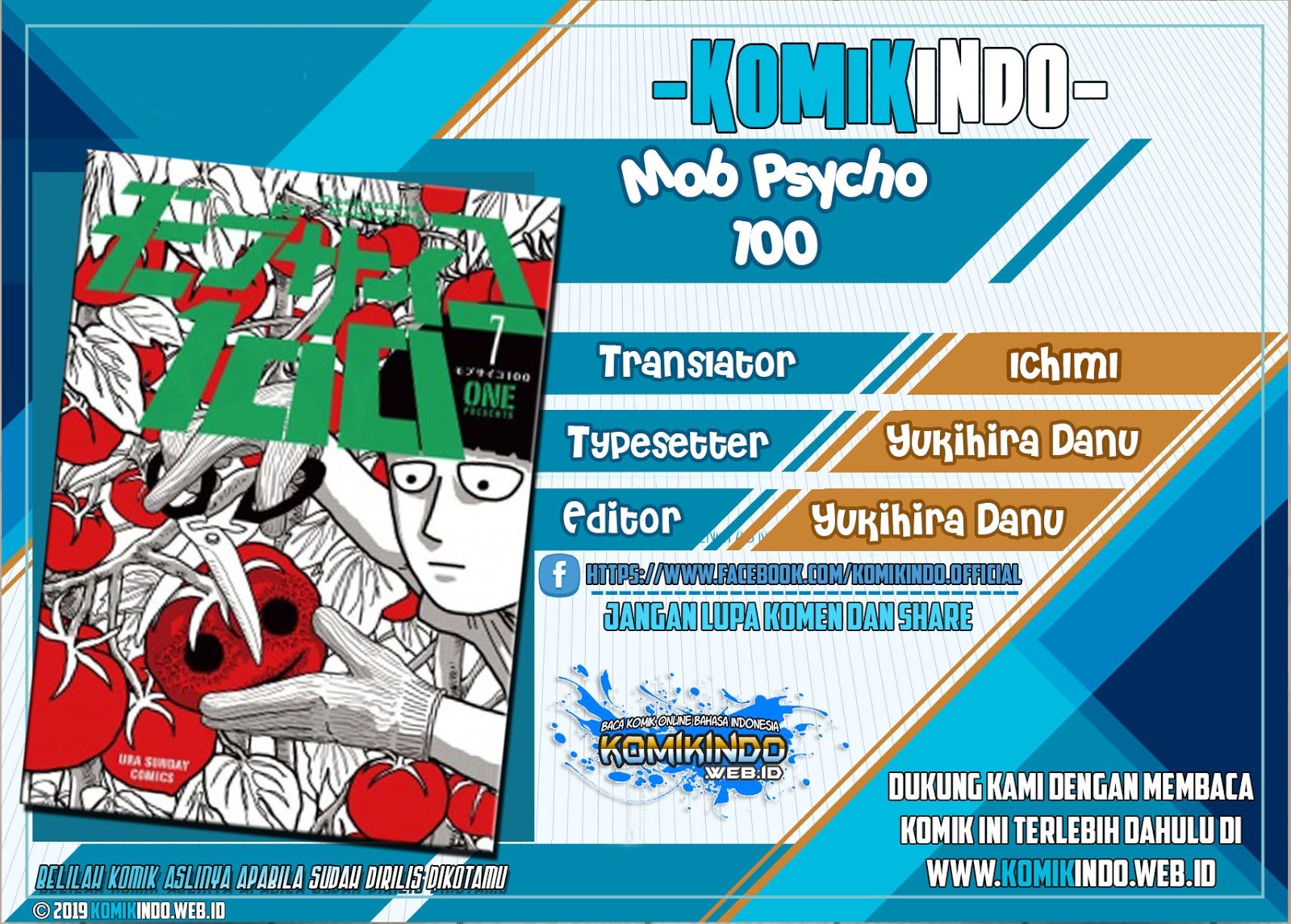 Mob Psycho 100 Chapter 86 Bahasa Indonesia