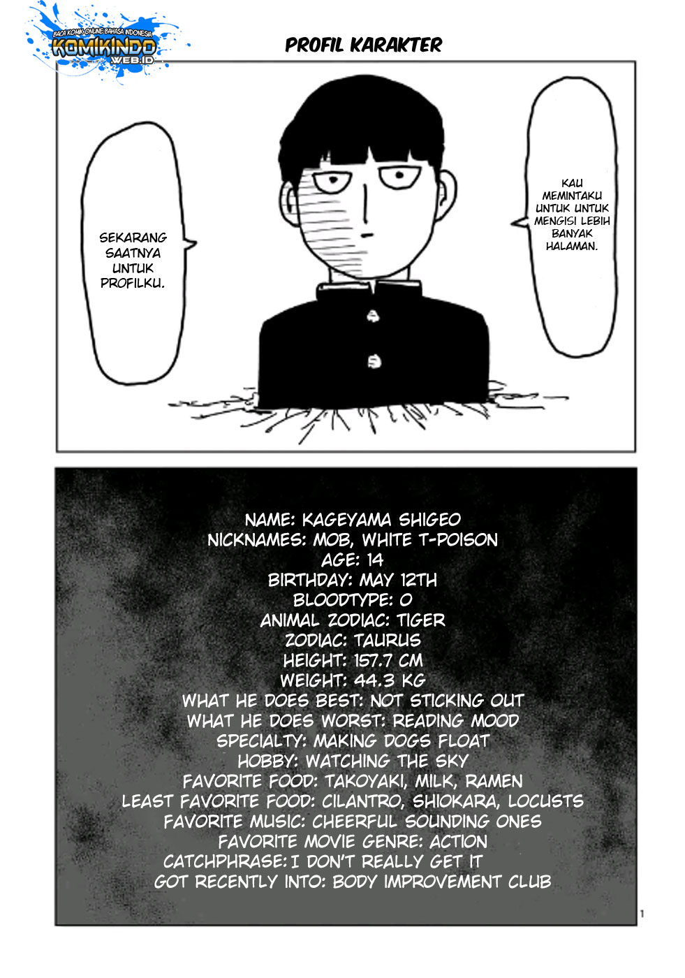 Mob Psycho 100 chapter 90