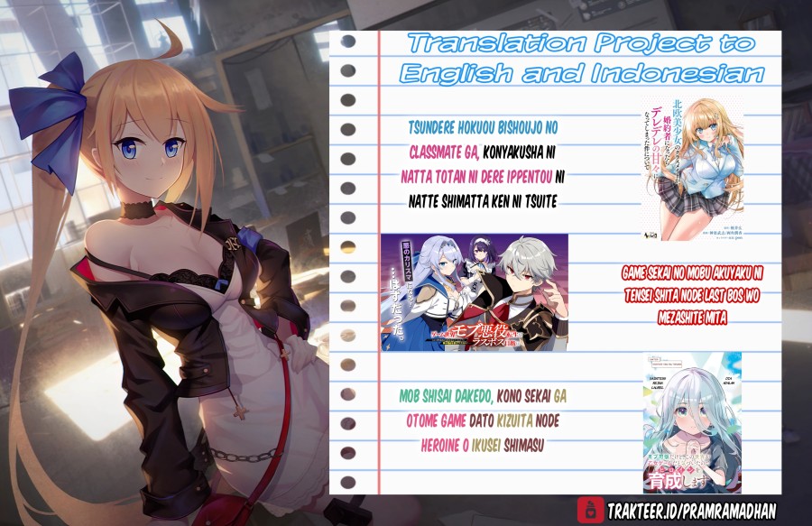 Mob Shisai Dakedo, Kono Sekai ga Otome Game dato Kizuita node Heroine wo Ikusei Shimasu chapter 2