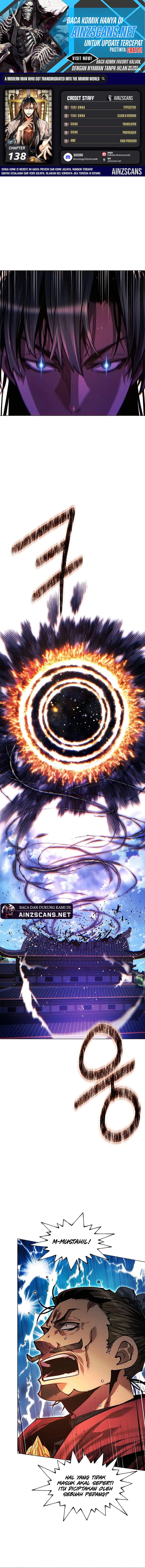 Modern Man Who Fall Into Murim chapter 138