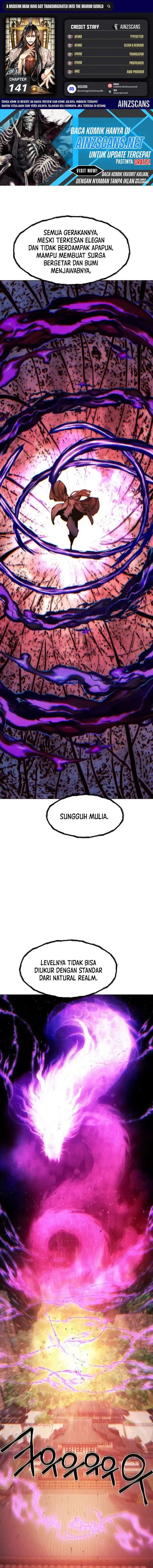 Modern Man Who Fall Into Murim chapter 141