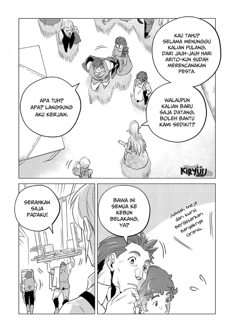 Mofumofu to Isekai Slow Life o Mezashimasu! Chapter 14 Bahasa Indonesia