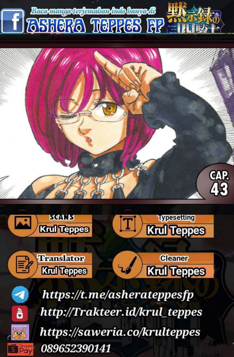 Mokushiroku no Yonkishi chapter 43