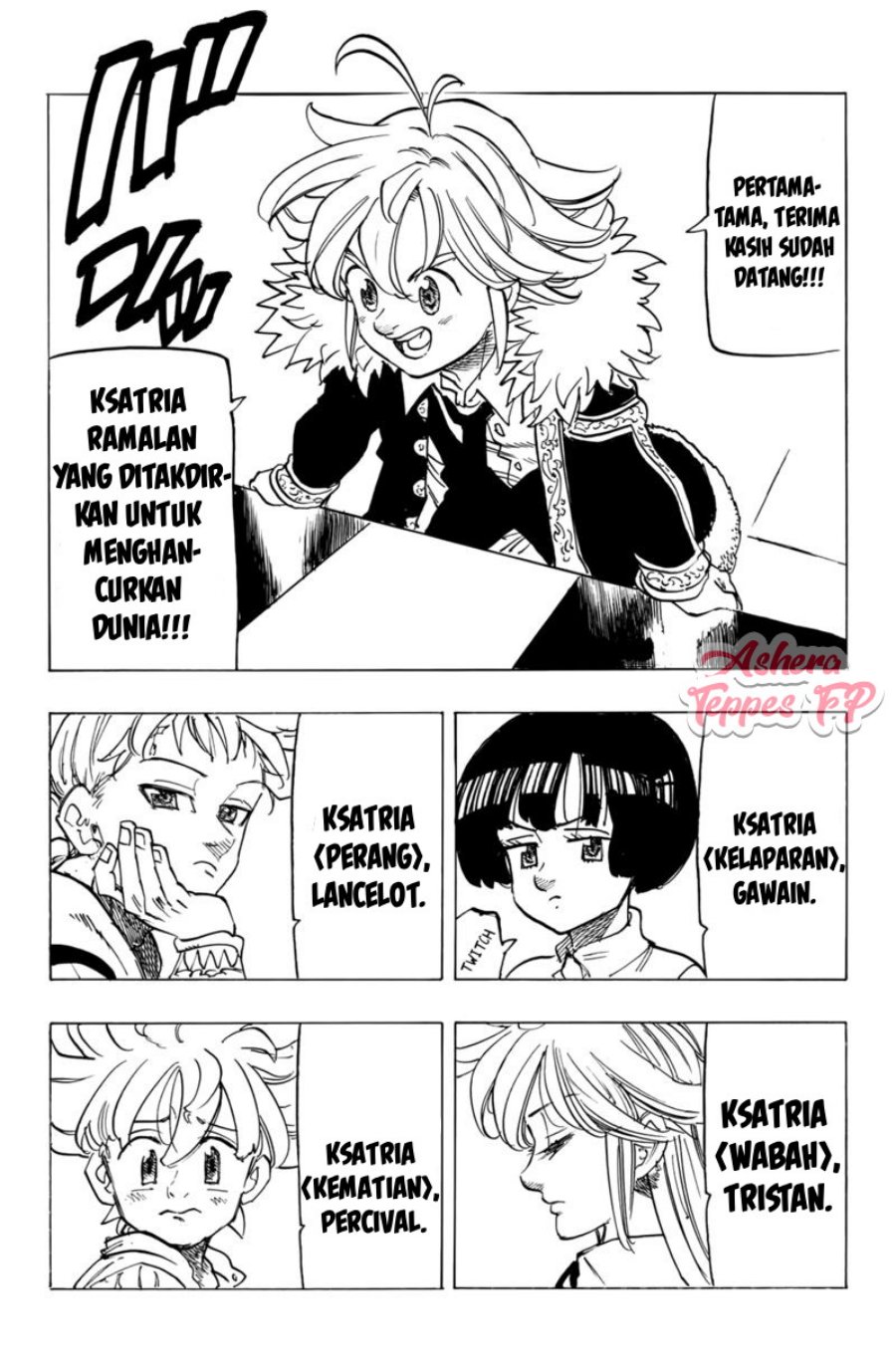 Mokushiroku no Yonkishi chapter 84