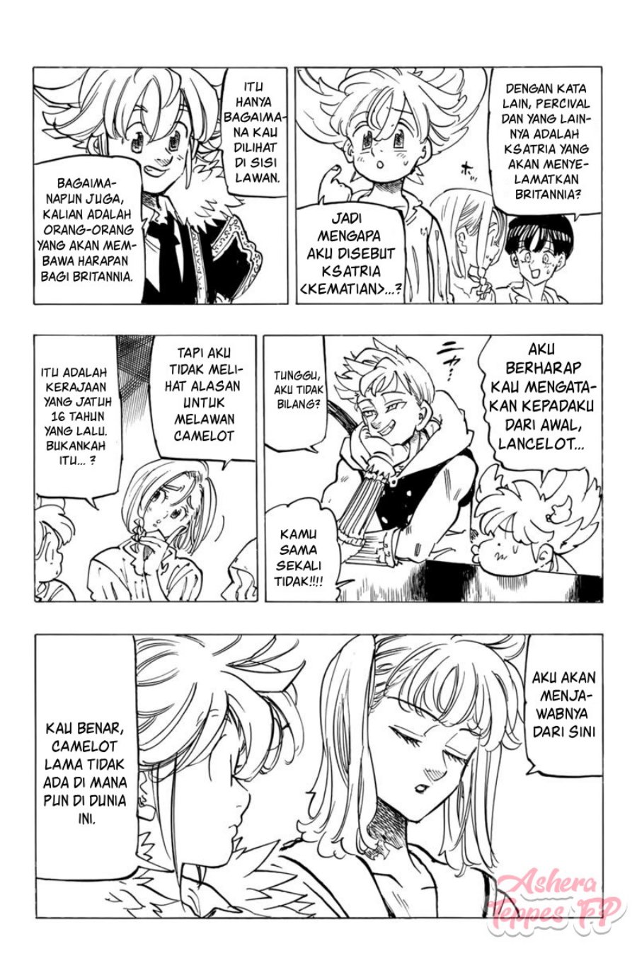 Mokushiroku no Yonkishi chapter 84