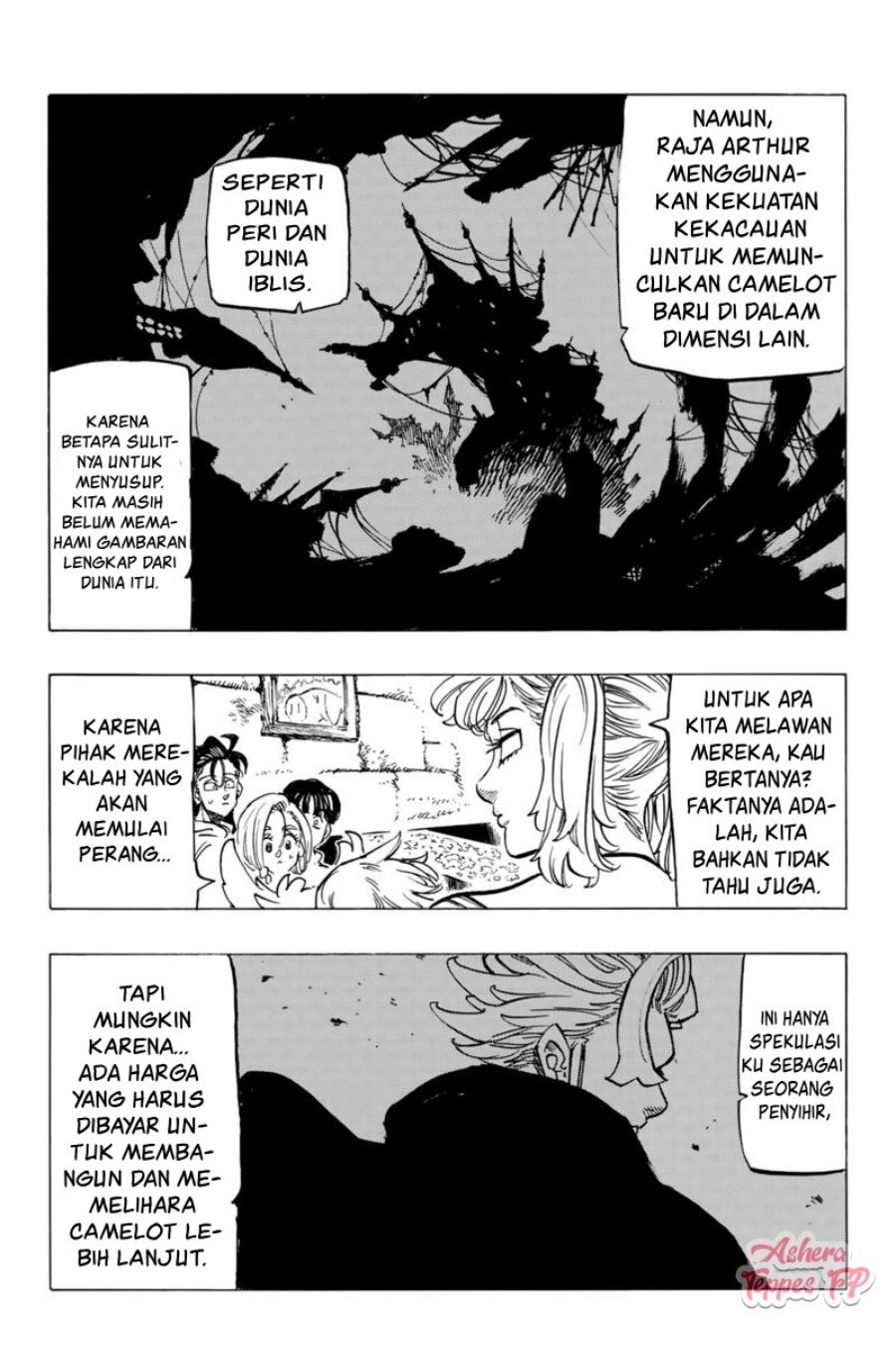 Mokushiroku no Yonkishi chapter 84