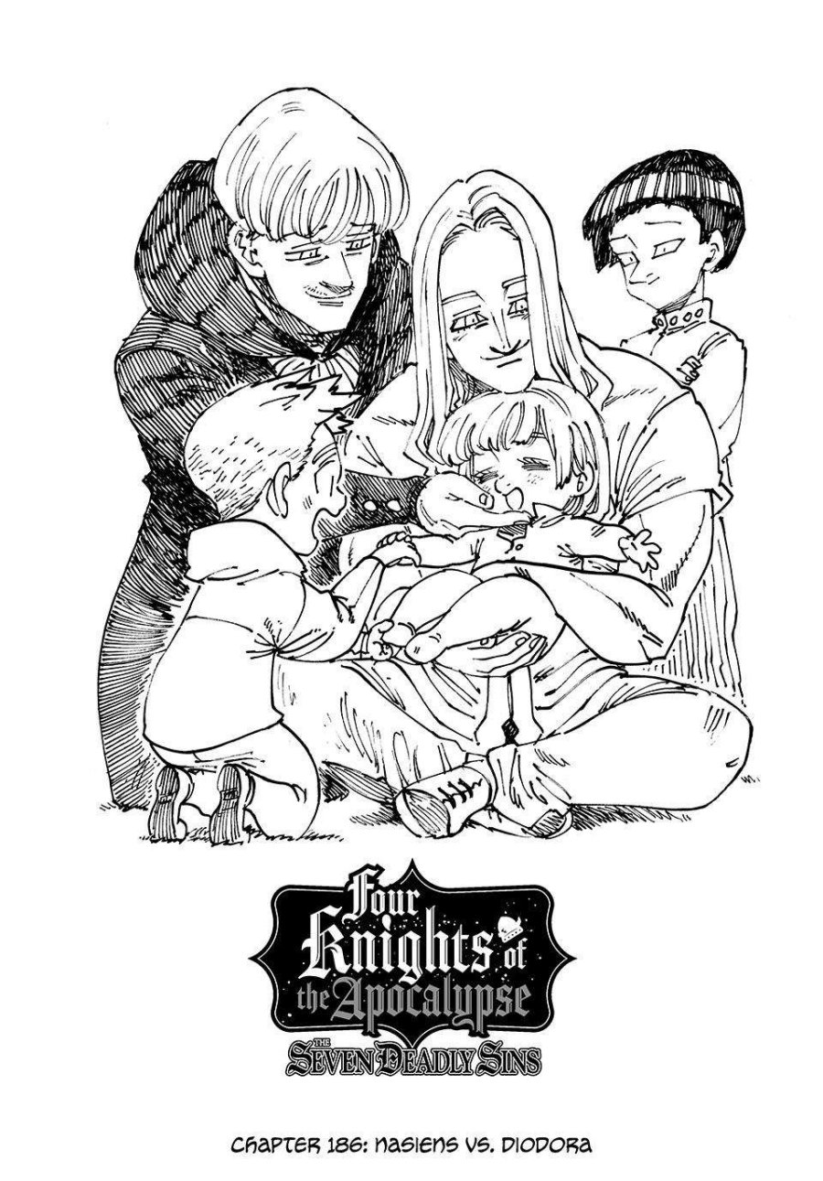 Mokushiroku no Yonkishi chapter 186