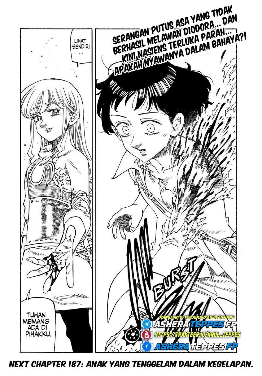 Mokushiroku no Yonkishi chapter 186