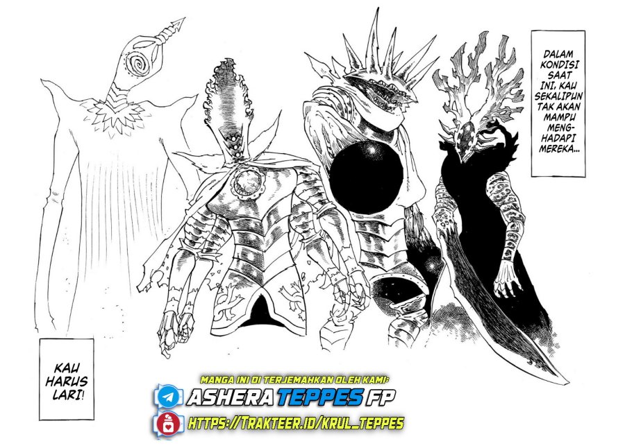 Mokushiroku no Yonkishi Chapter 203 Bahasa Indonesia