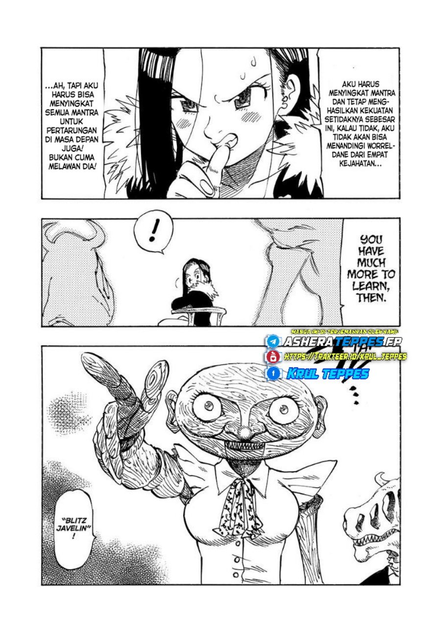 Mokushiroku no Yonkishi Chapter 215 Bahasa Indonesia