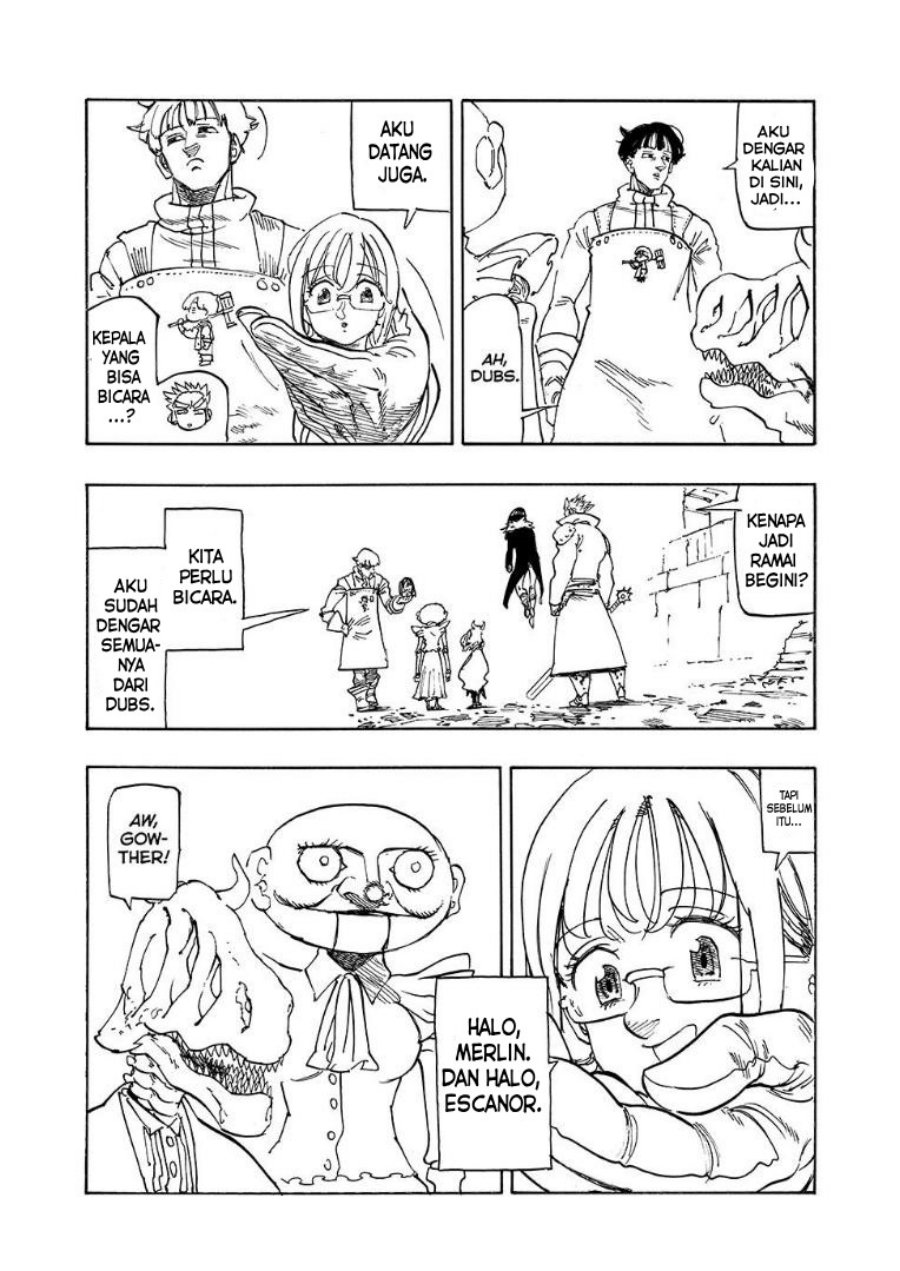 Mokushiroku no Yonkishi Chapter 215 Bahasa Indonesia