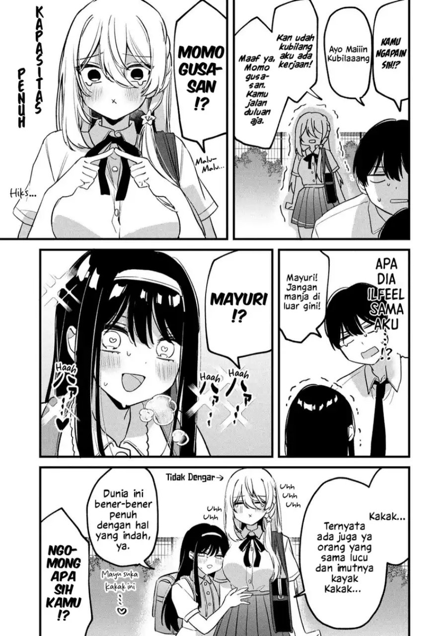 Momogusa-san ga Monogusa Sugiru!! Chapter 18 Bahasa Indonesia