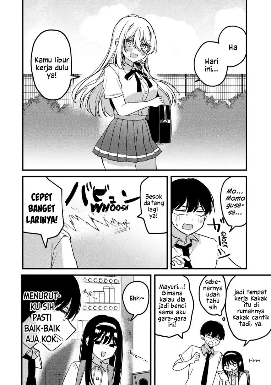 Momogusa-san ga Monogusa Sugiru!! Chapter 18 Bahasa Indonesia