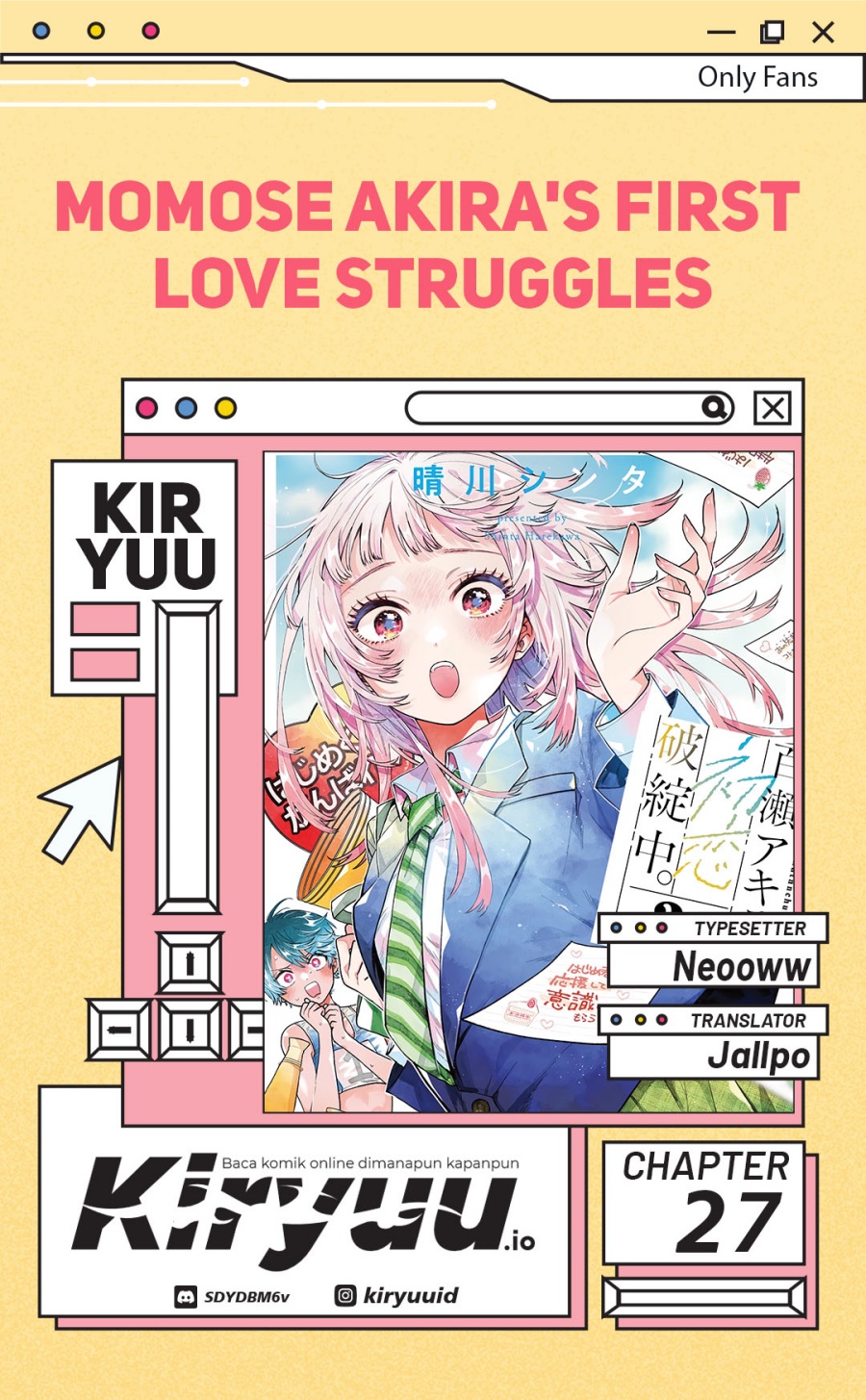 Momose Akira no Hatsukoi Hatan-chuu Chapter 27 Bahasa Indonesia