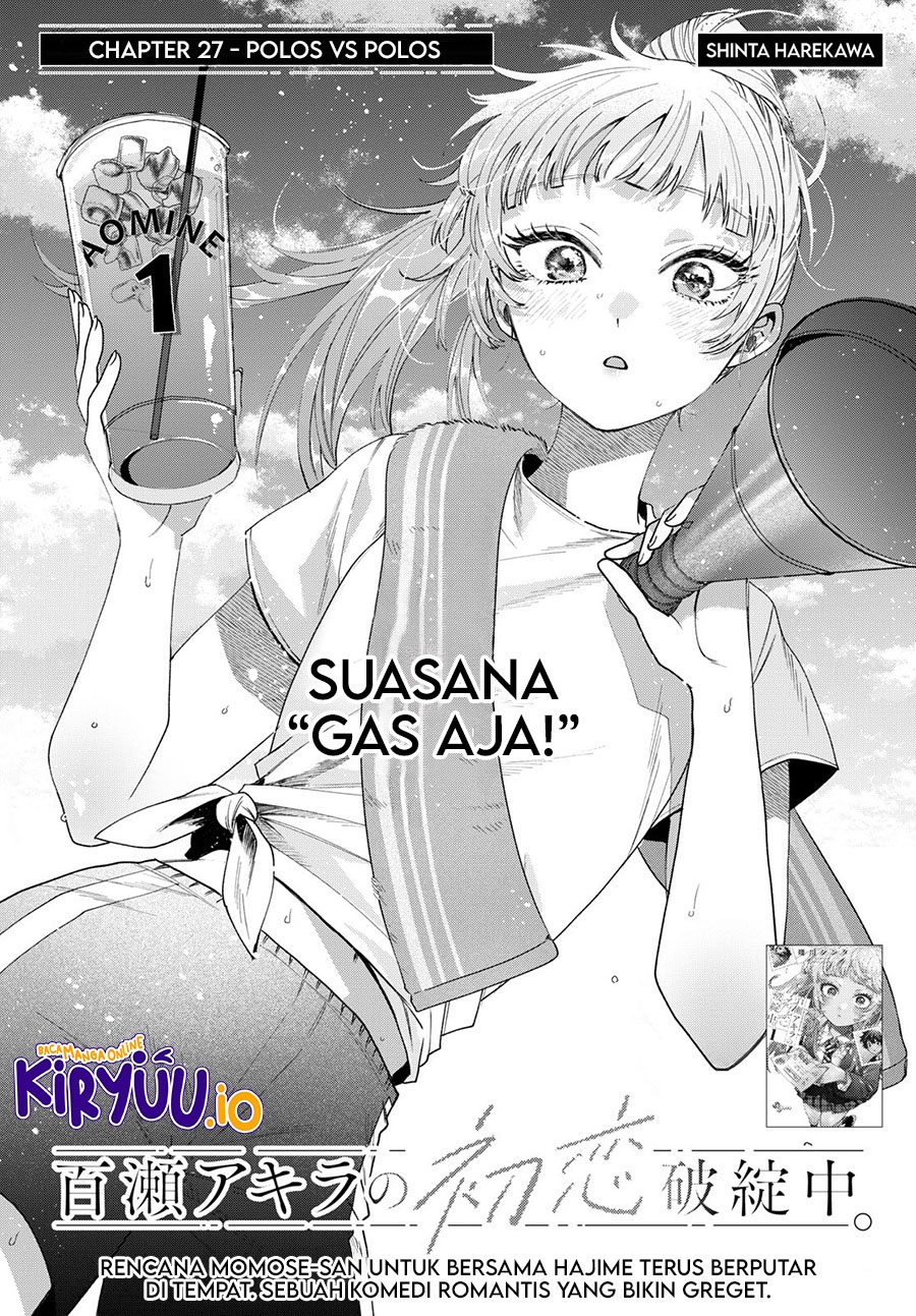 Momose Akira no Hatsukoi Hatan-chuu Chapter 27 Bahasa Indonesia