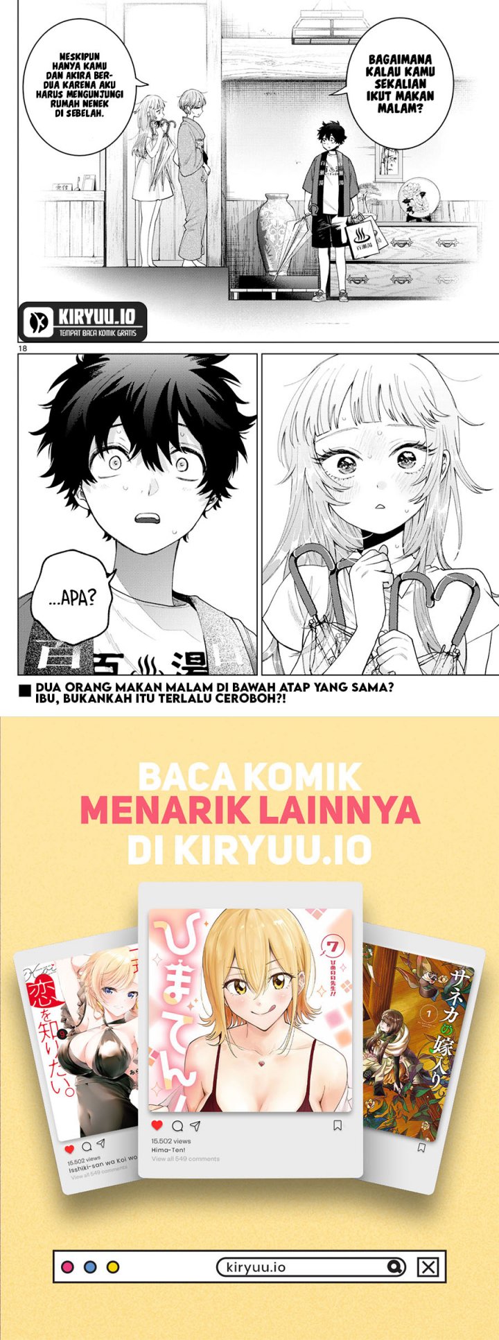Momose Akira no Hatsukoi Hatan-chuu Chapter 28 Bahasa Indonesia