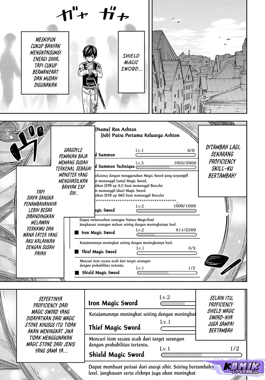 Monogatari no Kuromaku ni Tensei shite Chapter 23 Bahasa Indonesia