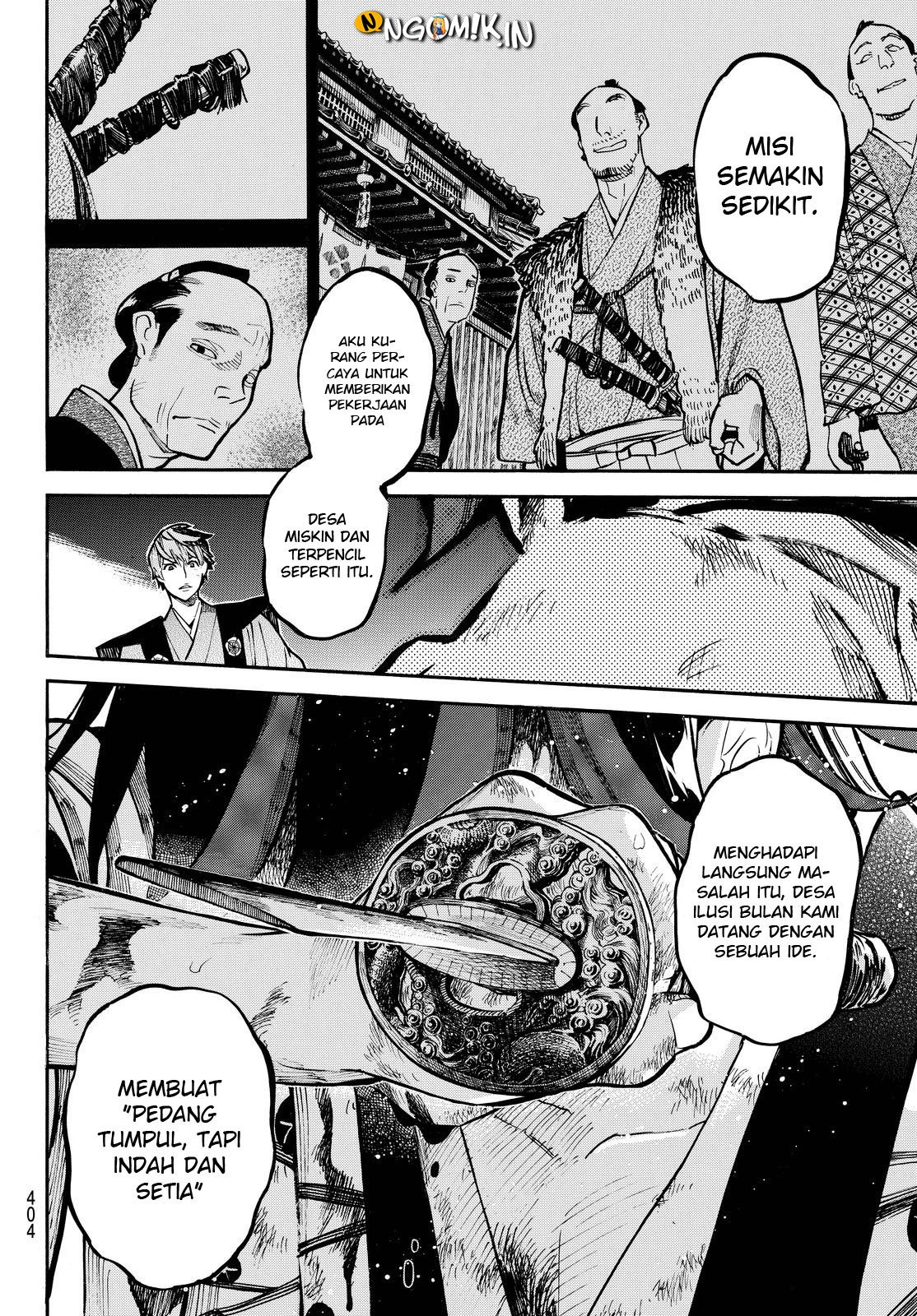 Mononote: Edo Shinobi Kagyou chapter 17