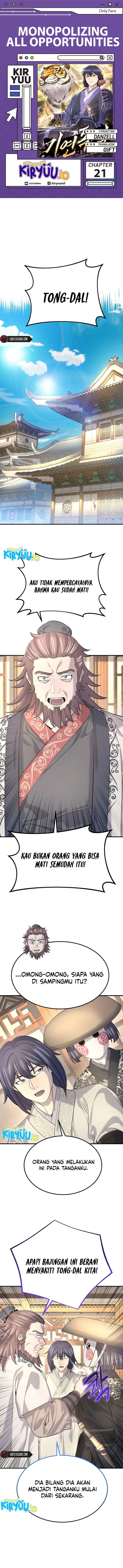 Monopolizing All Opportunities Chapter 21 Bahasa Indonesia