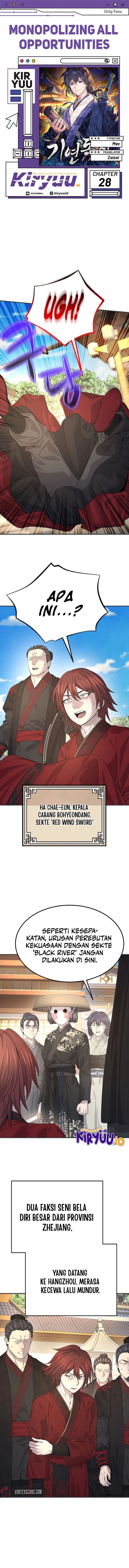 Monopolizing All Opportunities chapter 28