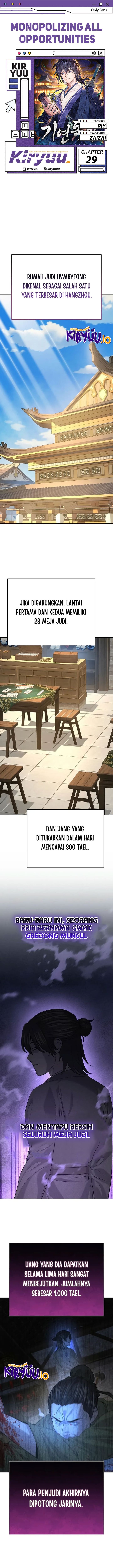 Monopolizing All Opportunities chapter 29