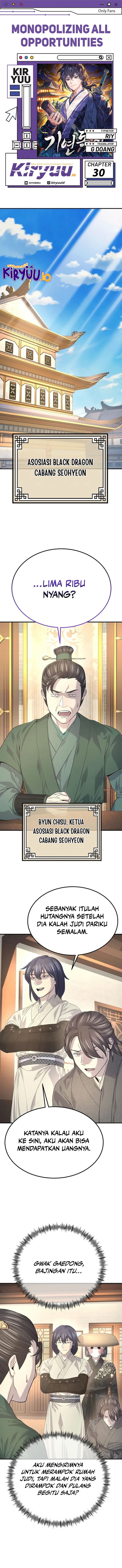 Monopolizing All Opportunities Chapter 30 Bahasa Indonesia