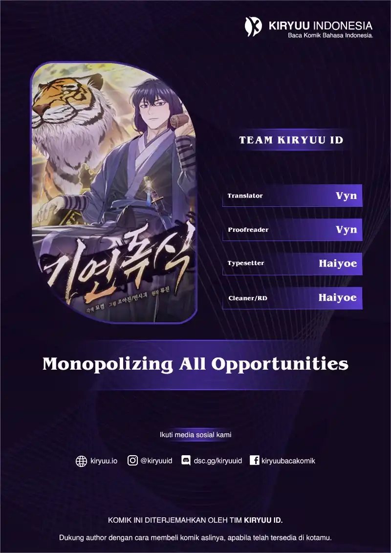 Monopolizing All Opportunities chapter 38