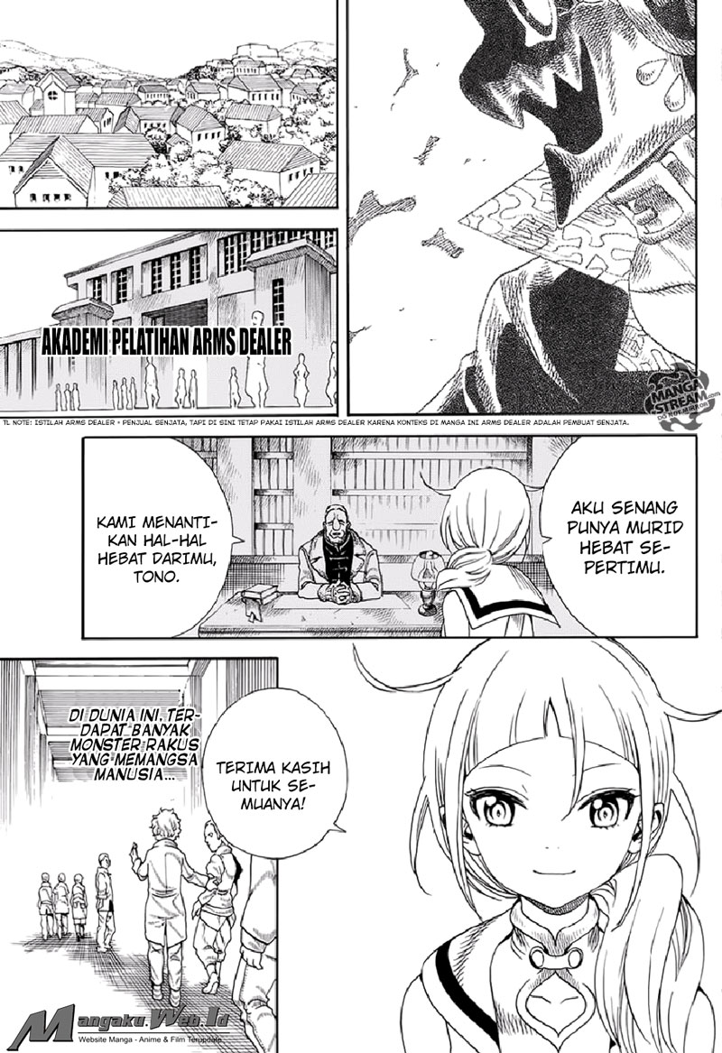 Monster Arms Dealer Chapter 01 Bahasa Indonesia