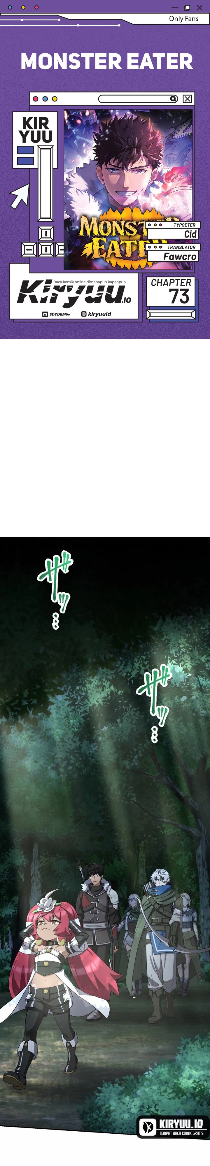 Monster Eater Adventurer Chapter 73 Bahasa Indonesia
