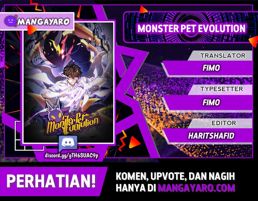Monster Pet Evolution Chapter 58 Bahasa Indonesia