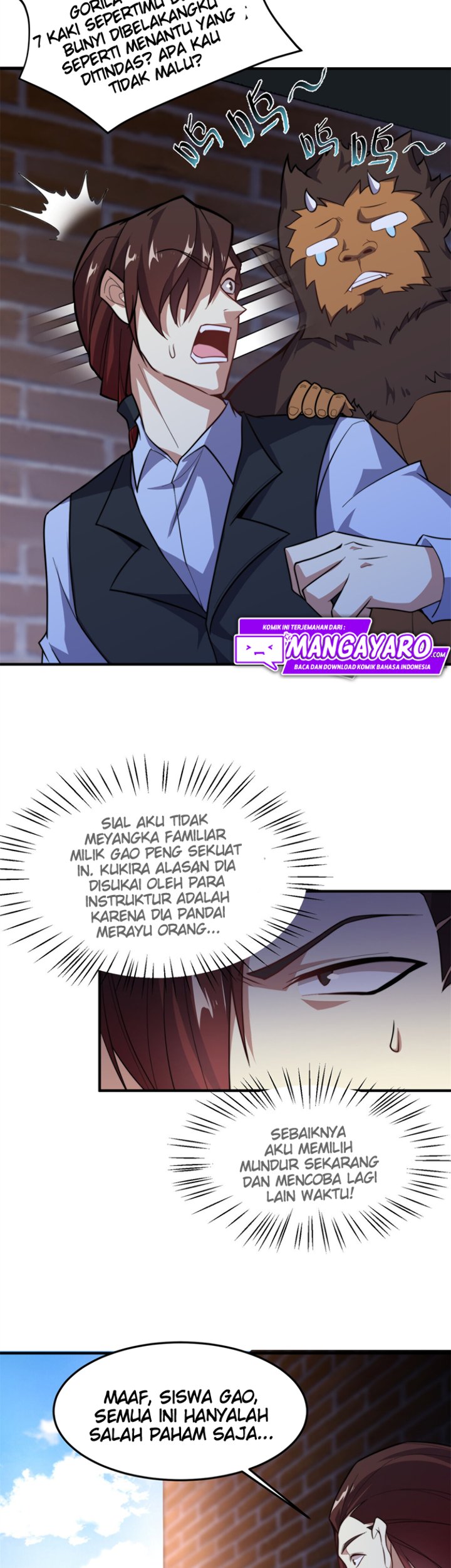 Monster Pet Evolution Chapter 58 Bahasa Indonesia