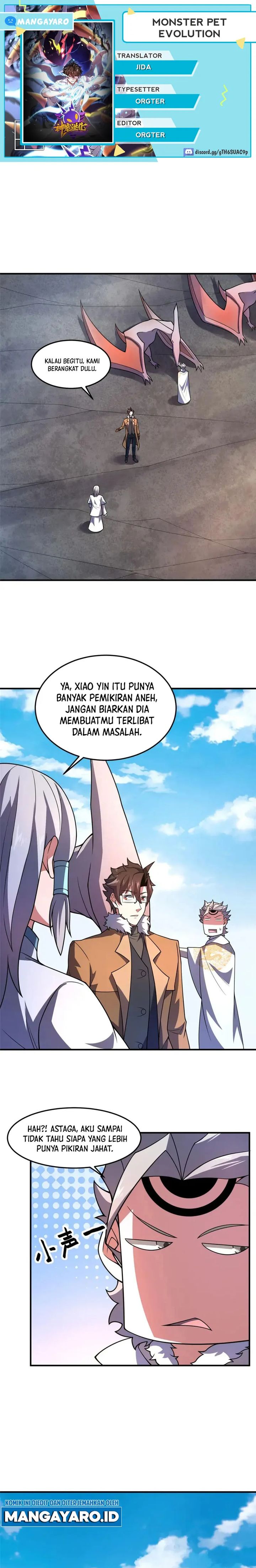 Monster Pet Evolution Chapter 227 Bahasa Indonesia
