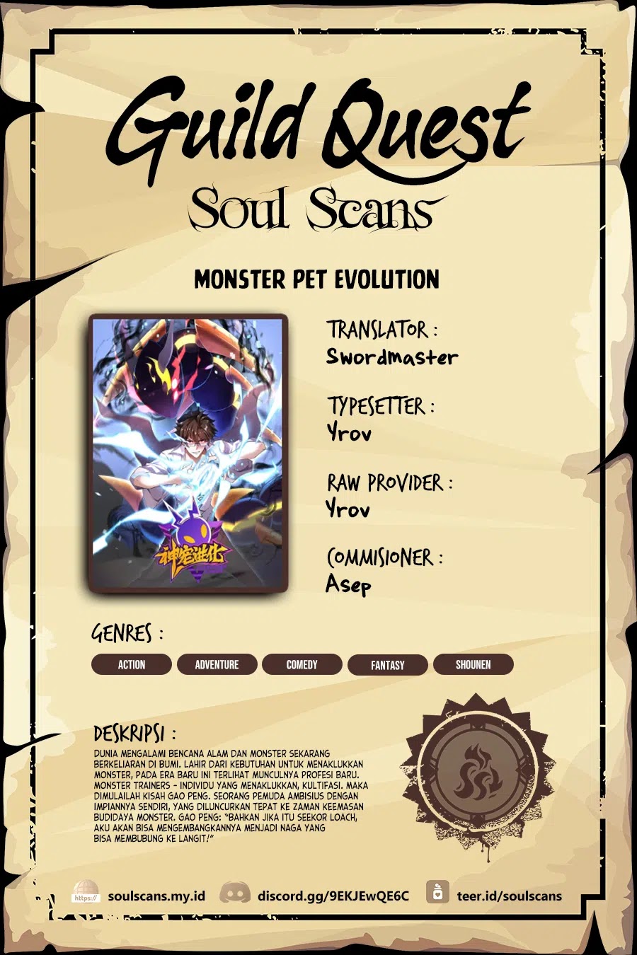 Dilarang COPAS - situs resmi www.mangacanblog.com - Komik monster pet evolution 293 - chapter 293 294 Indonesia monster pet evolution 293 - chapter 293 Terbaru 0|Baca Manga Komik Indonesia|Mangacan