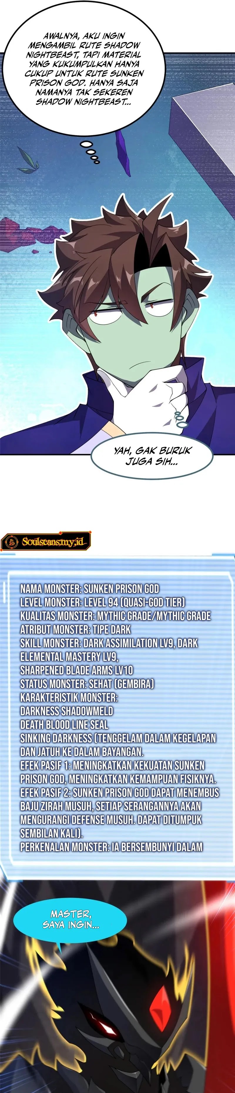 Monster Pet Evolution Chapter 318 Bahasa Indonesia