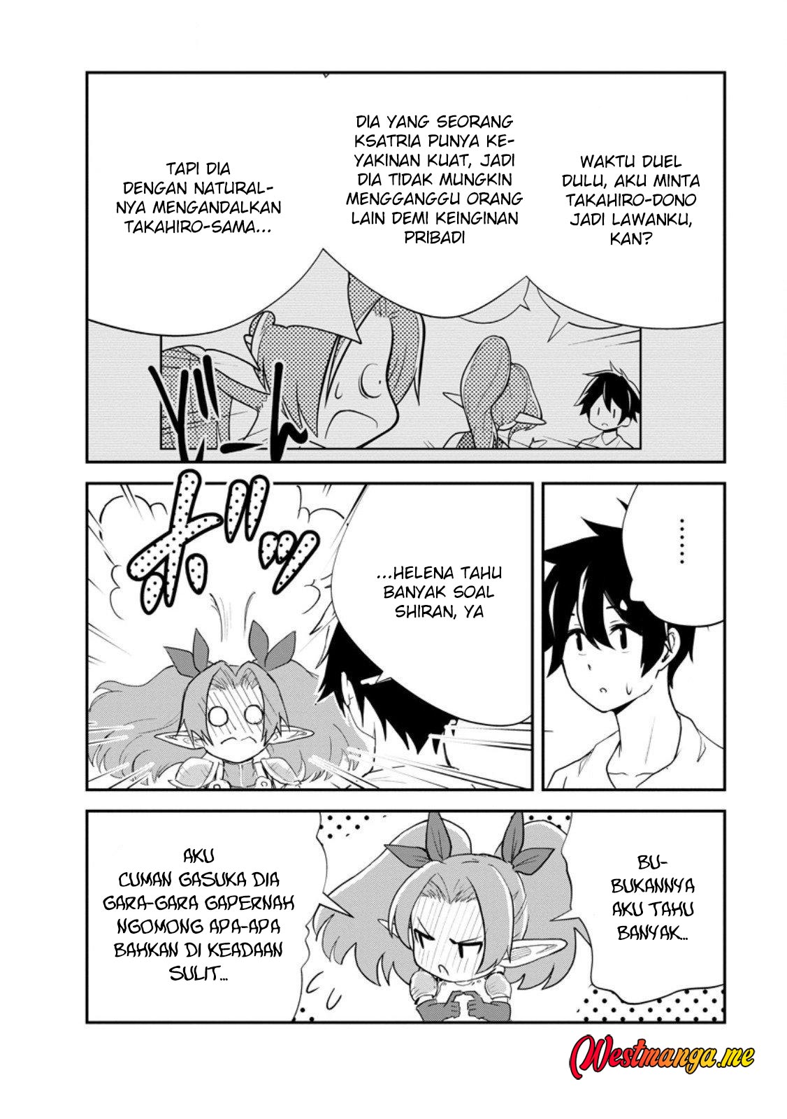 Monster no Goshujin-sama Chapter 88 Bahasa Indonesia