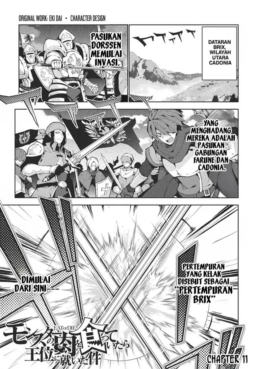 Monster no Niku wo Kutte Itara Oui no Tsuita Ken Chapter 11 Bahasa Indonesia