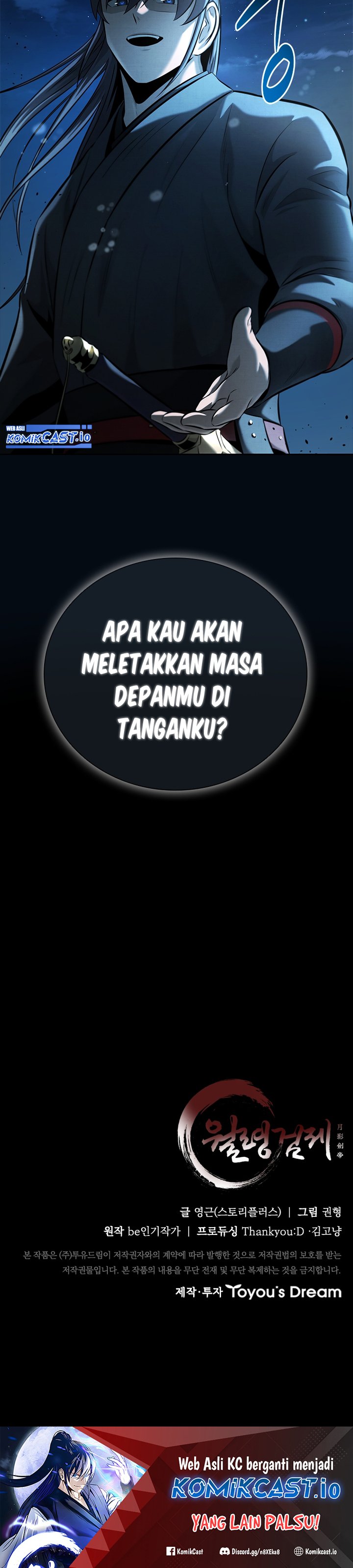 Moon-Shadow Sword Emperor Chapter 43 Bahasa Indonesia