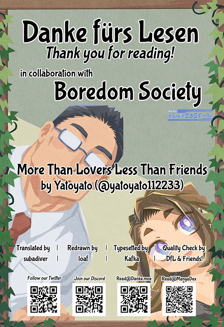 More Than Lovers Less Than Friends Chapter 20 Bahasa Indonesia