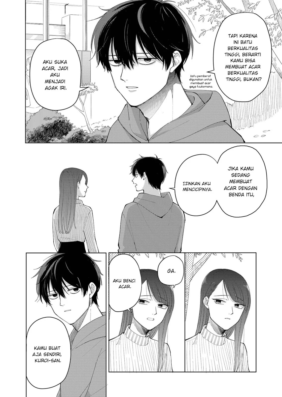 Moriagaranai Date chapter 1