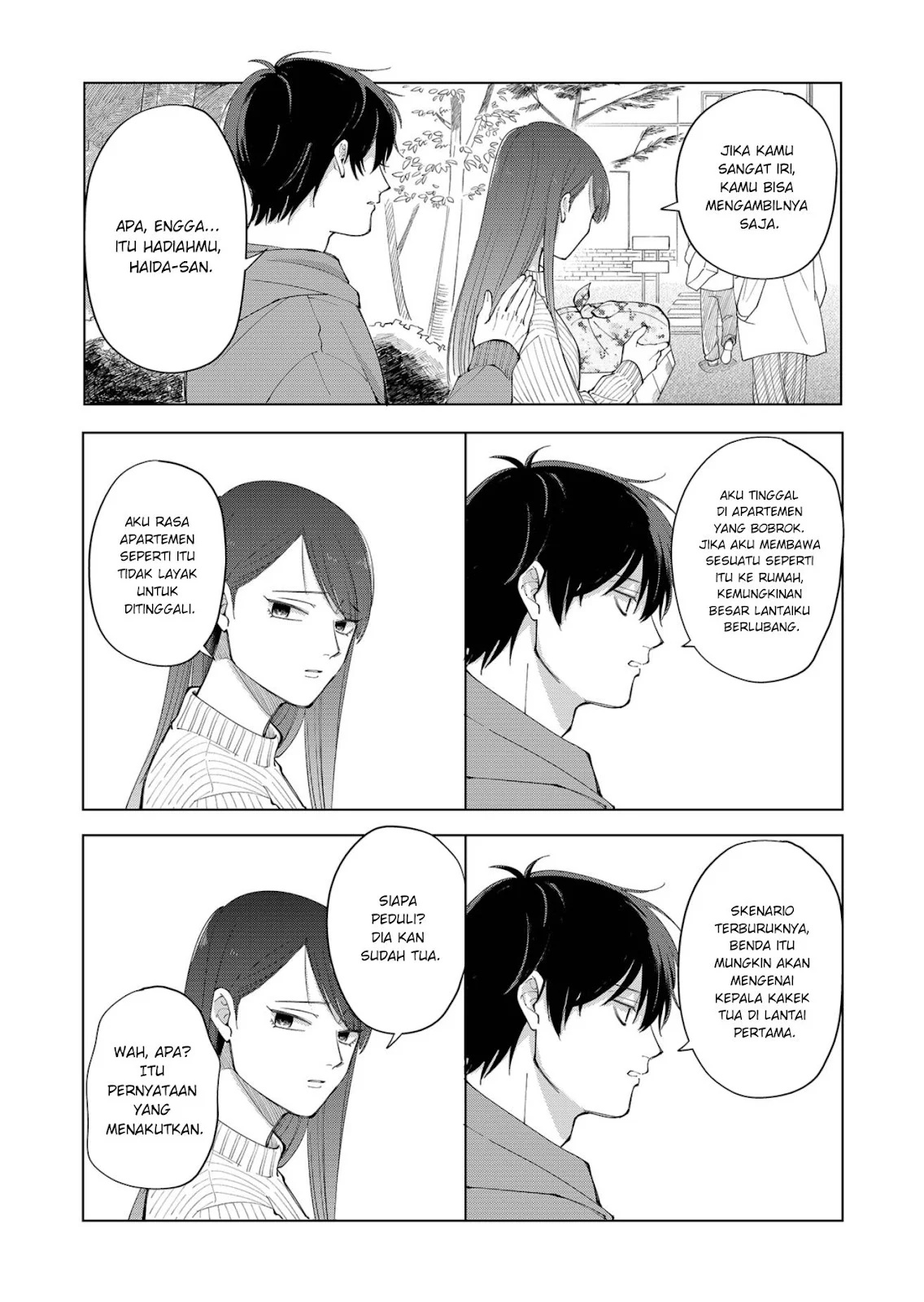 Moriagaranai Date chapter 1