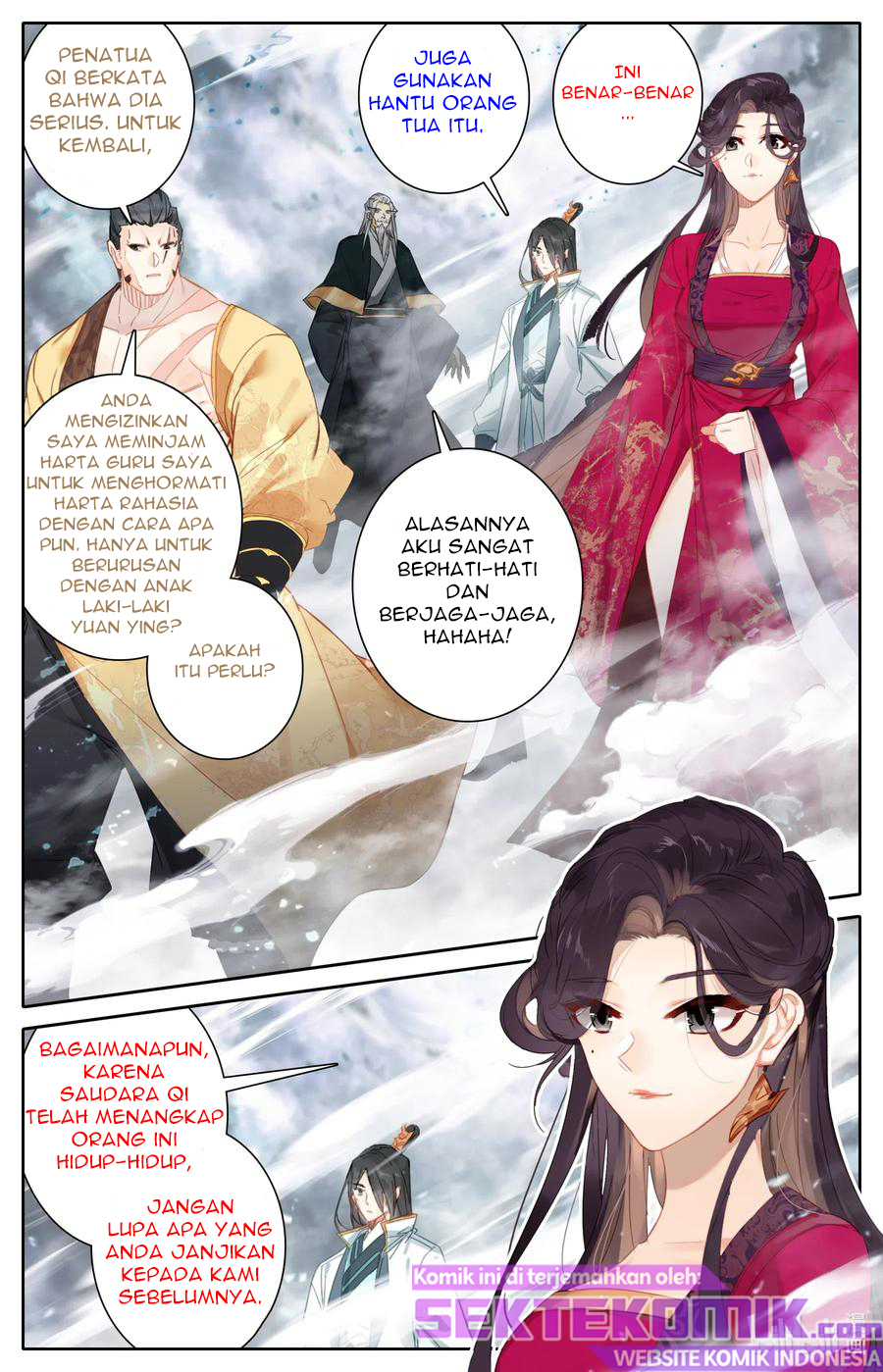 Mortal Cultivation Fairy World Chapter 49 Bahasa Indonesia