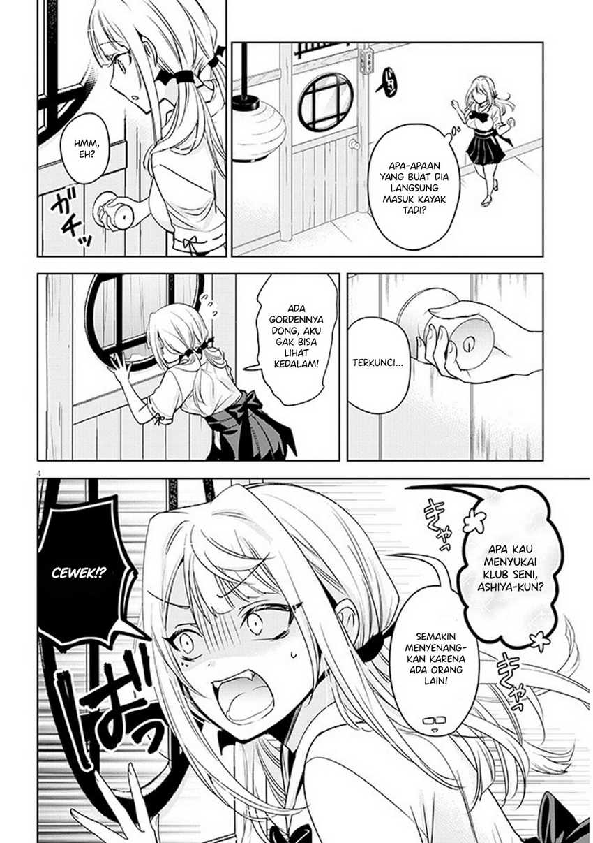 Moteharune Ashiya-kun Chapter 03 Bahasa Indonesia