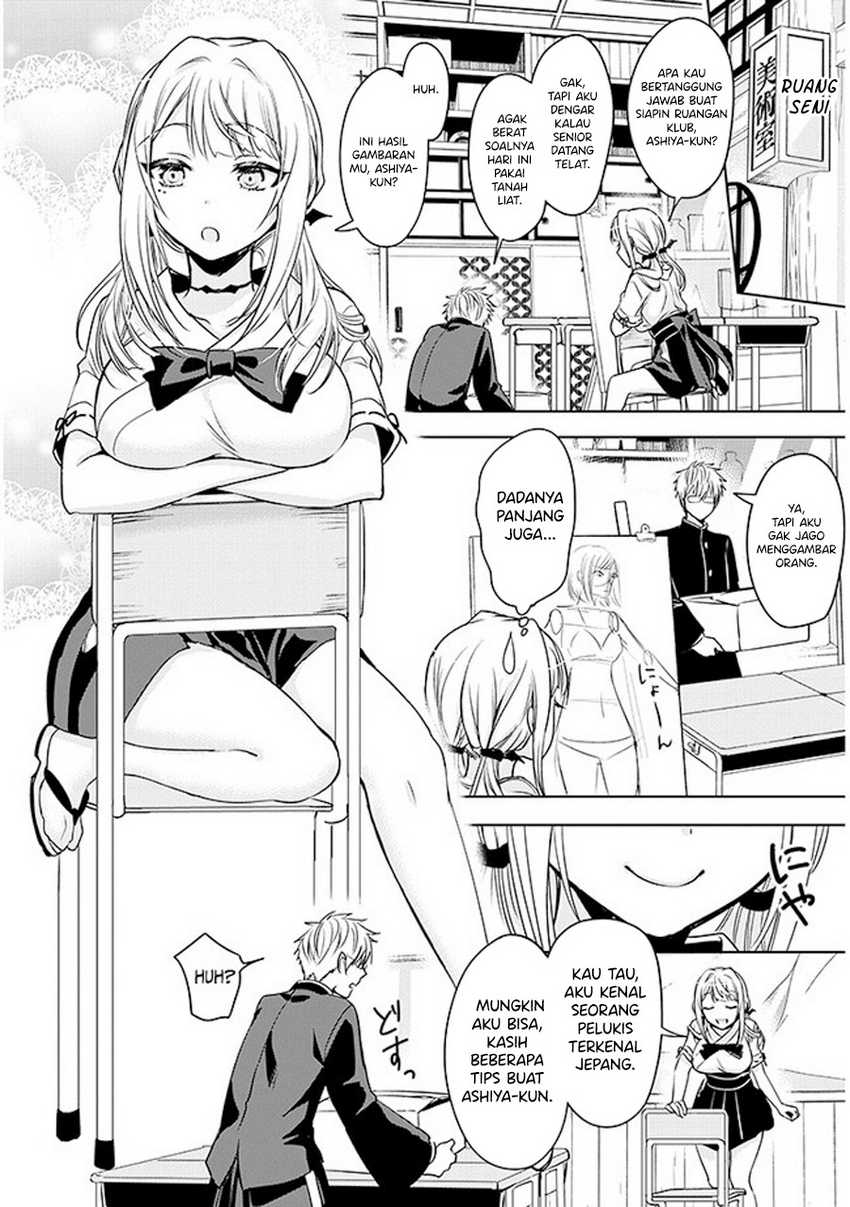 Moteharune Ashiya-kun Chapter 03 Bahasa Indonesia