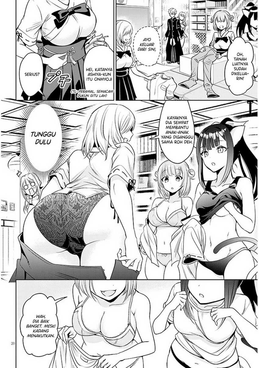 Moteharune Ashiya-kun Chapter 03 Bahasa Indonesia
