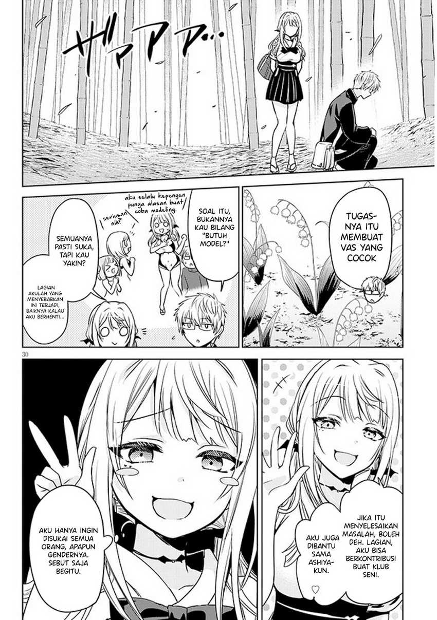 Moteharune Ashiya-kun Chapter 03 Bahasa Indonesia