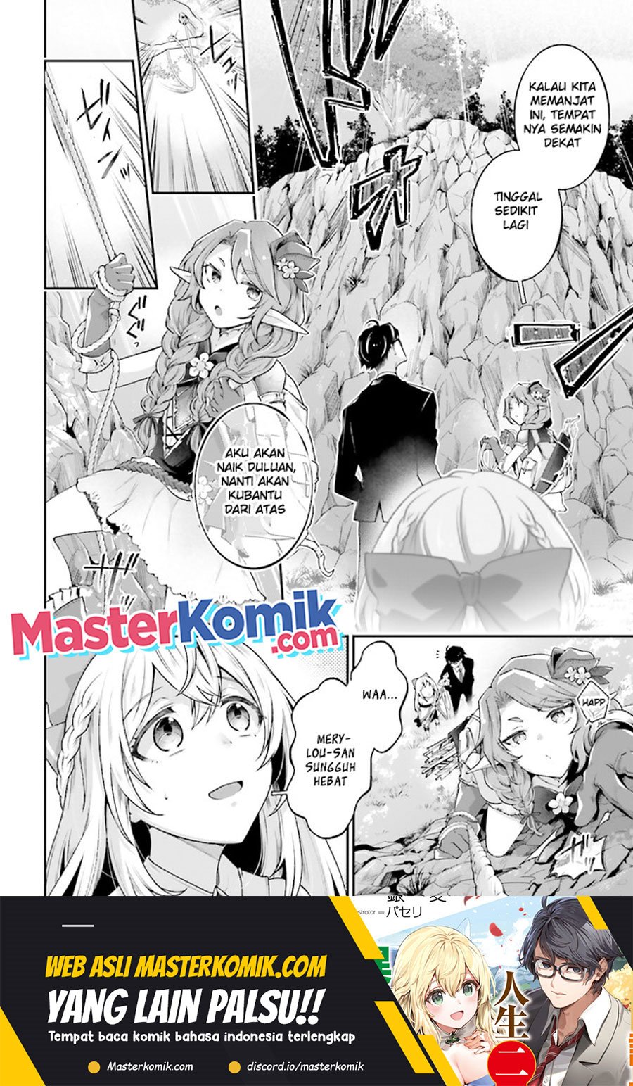 Moto Isekai Tenisha Datta Kachou no Ojisan Chapter 04.2 Bahasa Indonesia