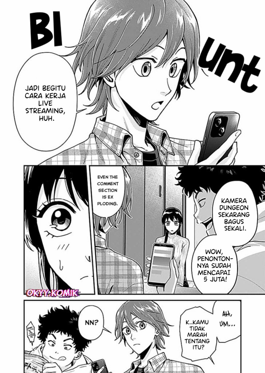 Moto Saikyou Kouryakusha, Nozomanu Dungeon Haishin de Musou shite Shimasu Chapter 04 Bahasa Indonesia