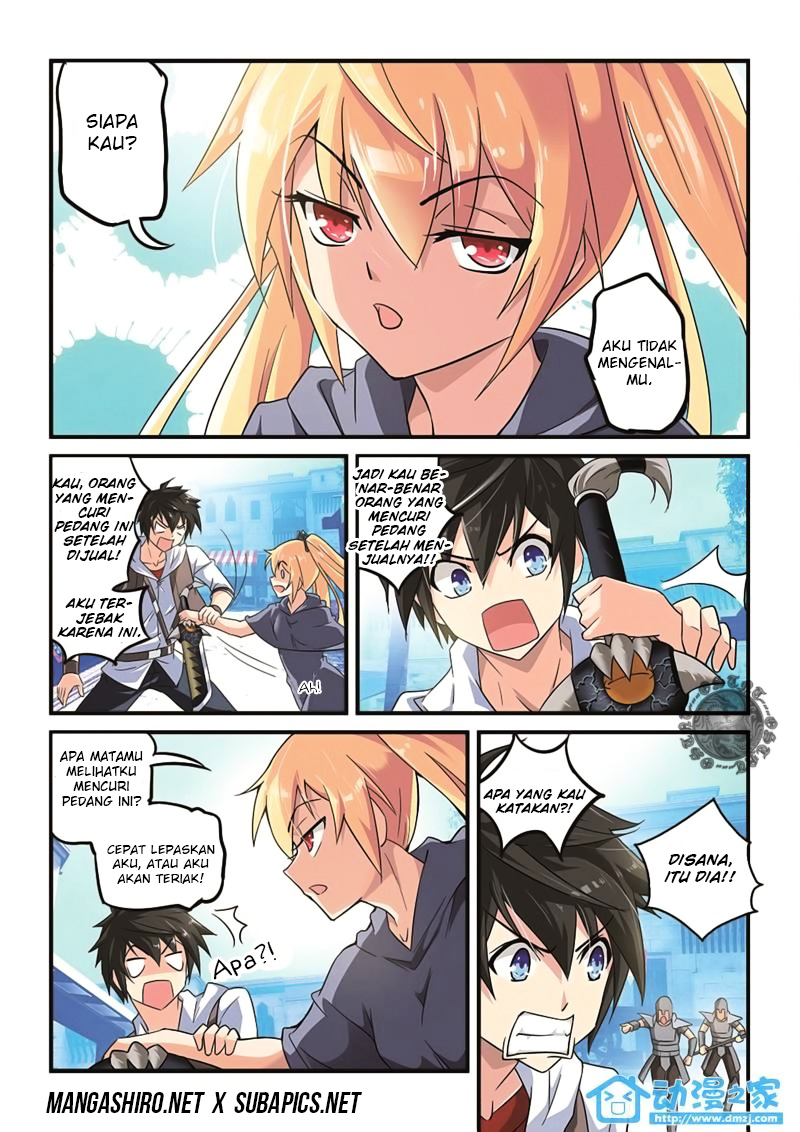 Mowang Yu Yongzhe Yu Sheng Jian Shendian chapter 3