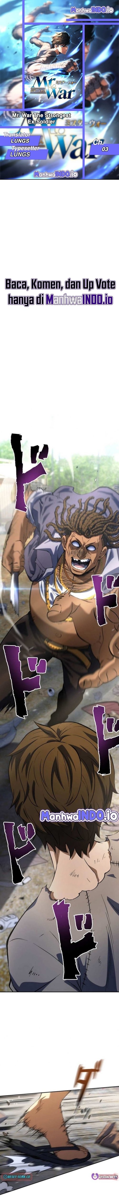 Mr. War꞉ The Strongest Ex-Soldier chapter 3